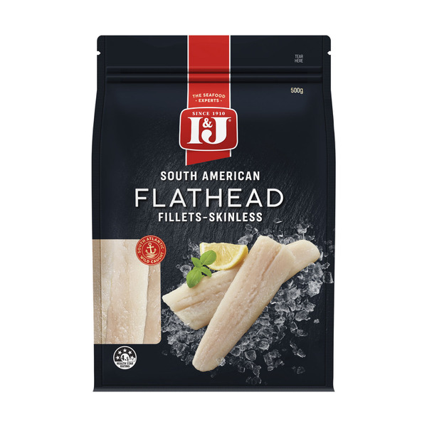 The Finest Frozen South Atlantic Flathead Fillets