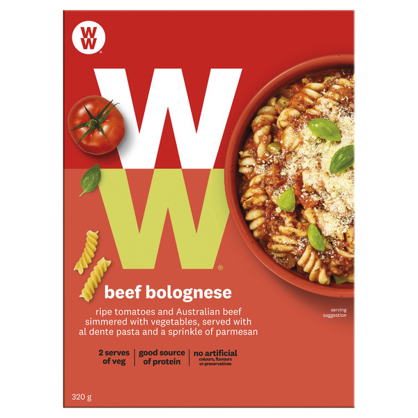 Weight Watchers Beef Bolognese