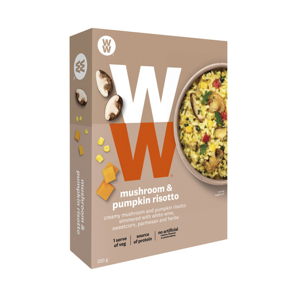 Frozen Food Product Review- Weight Watchers: Roasted Sweet Potato & Pumpkin  Risotto