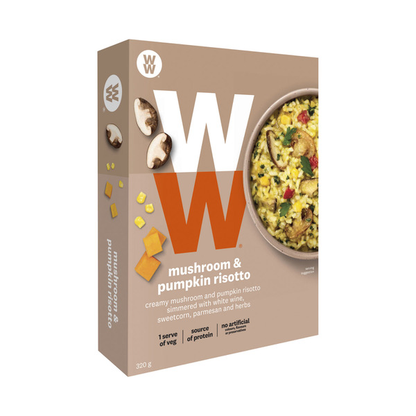 Weight Watchers Snap Frozen Mushroom & Pumpkin Risotto