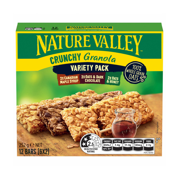 Nature Valley Crunchy Variety 6 Twin Bars