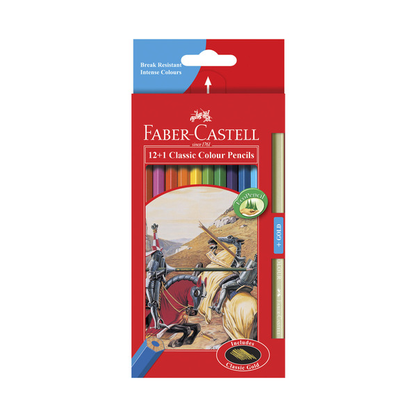 Faber Castell Classic Colouring Pencils 12 pack