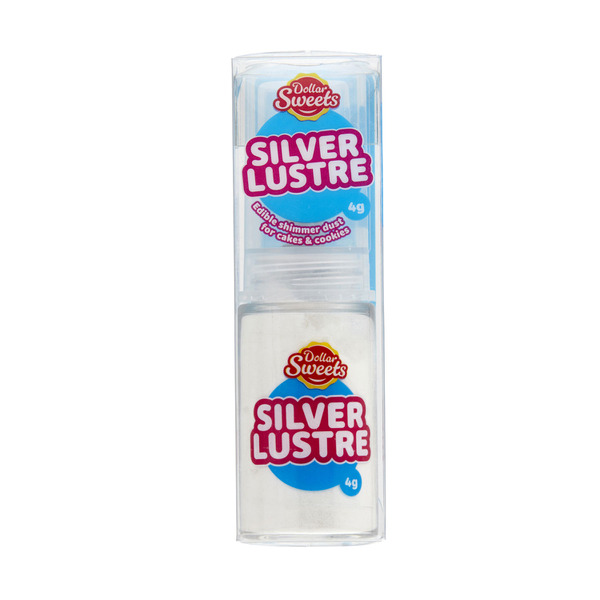 Cake Decor Silver Glitter Spray 4G - Tesco Groceries