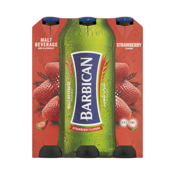 Buy Barbican Strawberry Flavour Malt Beverage Non Alcoholic Multipack ...