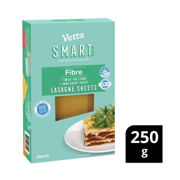 Buy Vetta Smart Fibre Instant Lasagne Sheets 250g | Coles