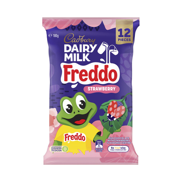 Cadbury Dairy Milk Freddo Strawberry Chocolate Sharepack 12 Pieces