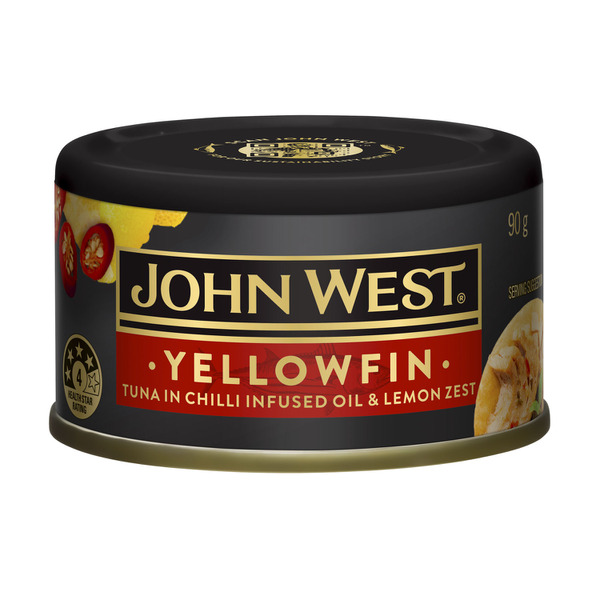 Calories in John West Cherry Tomato & Chilli Infused Oil Deli Tuna calcount