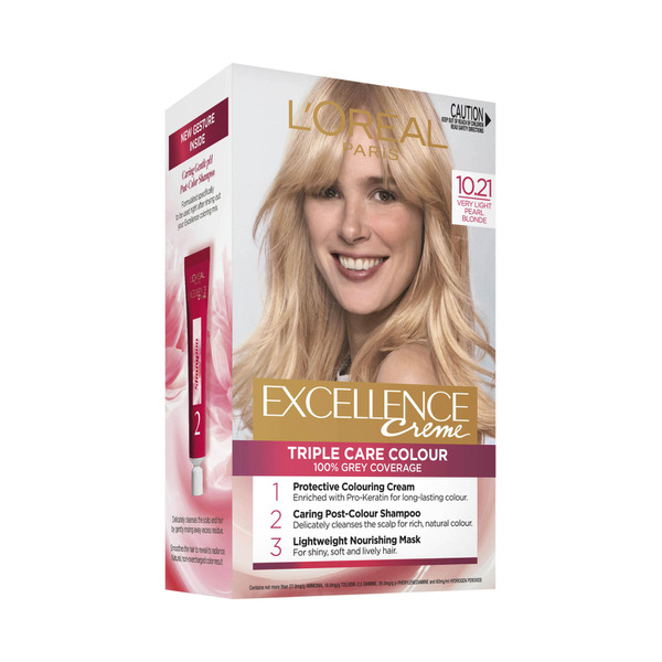 L'Oreal Paris Excellence 10.21 Very Light Pearl Blonde Hair Colour