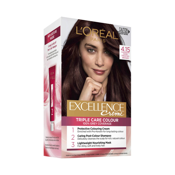 L'Oreal Paris Excellence 4.15 Dark Frosted Brown Hair Colour