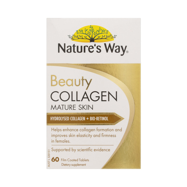 Nature's Way Beauty Collagen Mature Skin Verisol Collagen + Vitamin A