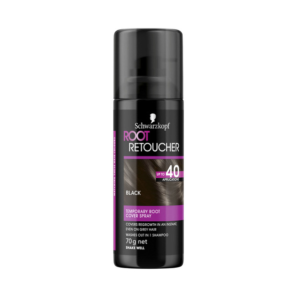 Schwarzkopf Root Retoucher Spray Black 70g