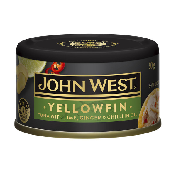 John West Lime Ginger & A Hint Of Chilli In Oil Deli Tuna