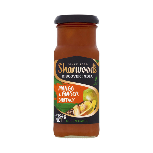 Sharwood's Green Label Mango & Ginger Chutney