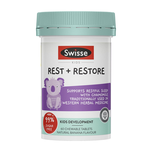 Swisse Kids Rest & Restore Supports Nervous System Health