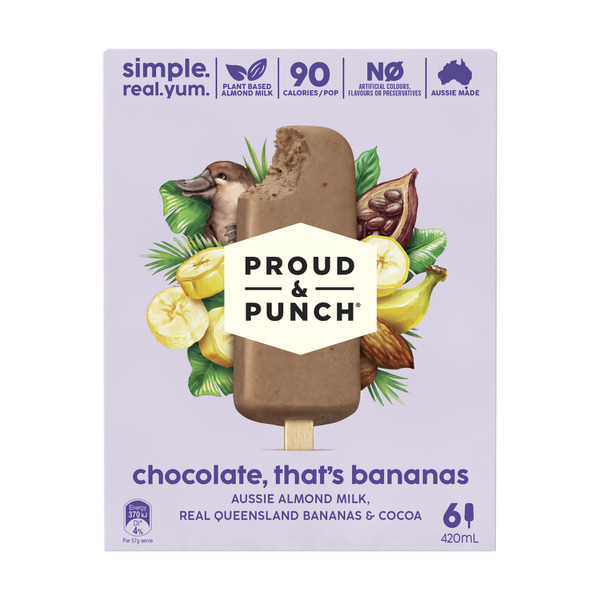 Proud & Punch Chocolate That'S Banana 6 Pack