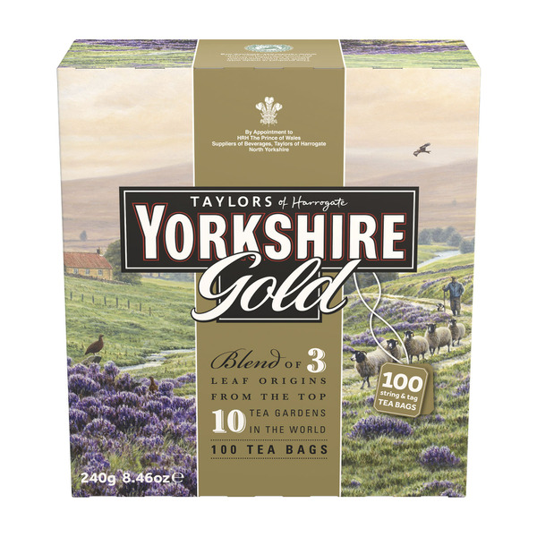 Taylors of Harrogate Yorkshire Tea - Gold - Case of 5 - 40 Bags, 40 BAG -  Kroger