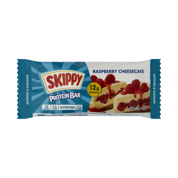 Skippy Raspberry Cheesecake Protein Bar