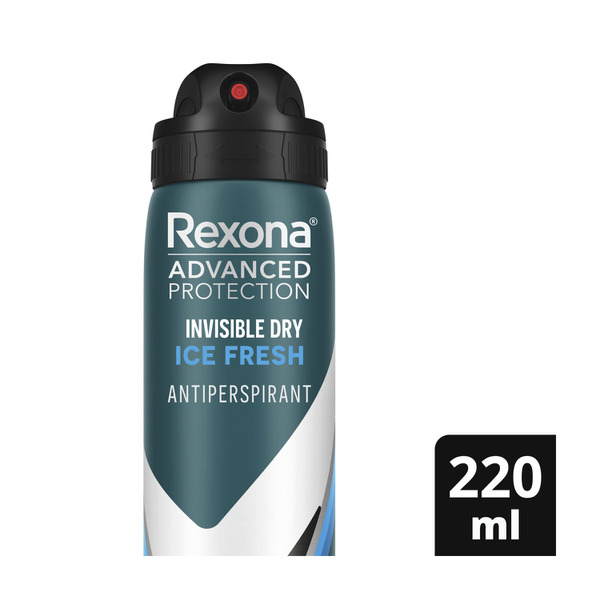 Rexona Men Antiperspirant Aerosol Advanced Invisible Ice Fresh