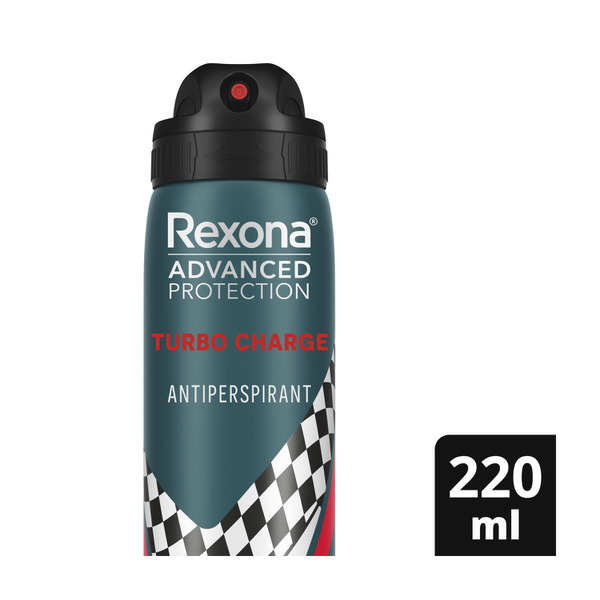 Rexona Men Antiperspirant Aerosol Advanced Turbo Deodorant | 220mL