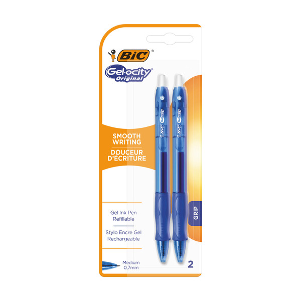 Bic Gelocity Original Pens Blue