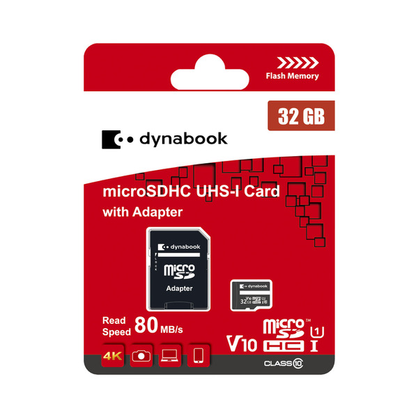 Dynabook SDMI Card 32GB UHS 1 Class 10 BW