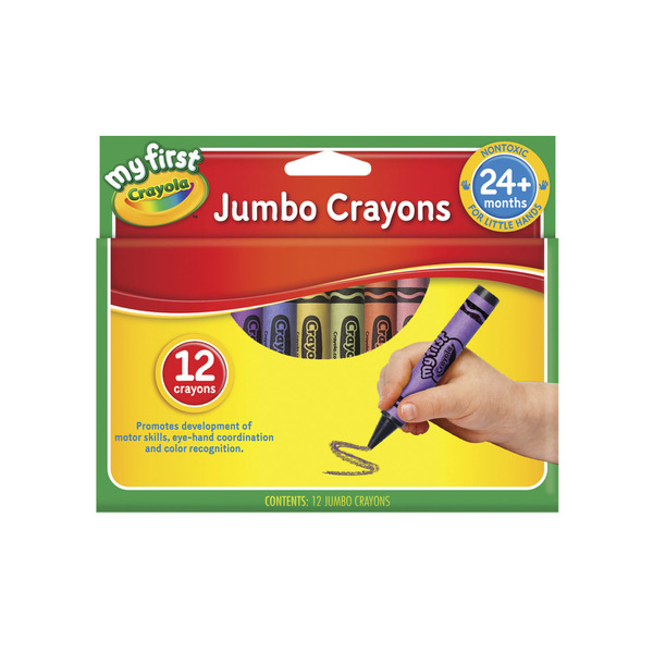 Buy Crayola Jumbo Crayons 12 pack