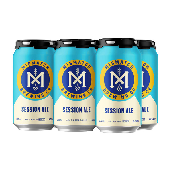 Buy Mismatch Session Ale Can 375mL 6 Pack | Coles