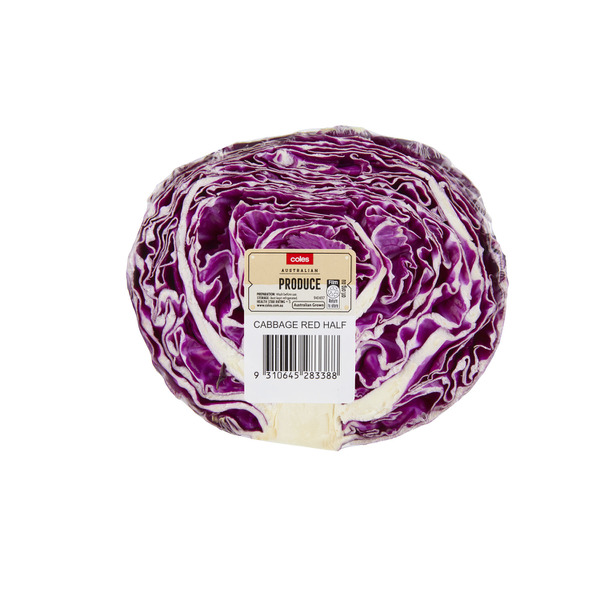 Coles Half Red Cabbage | 1 each