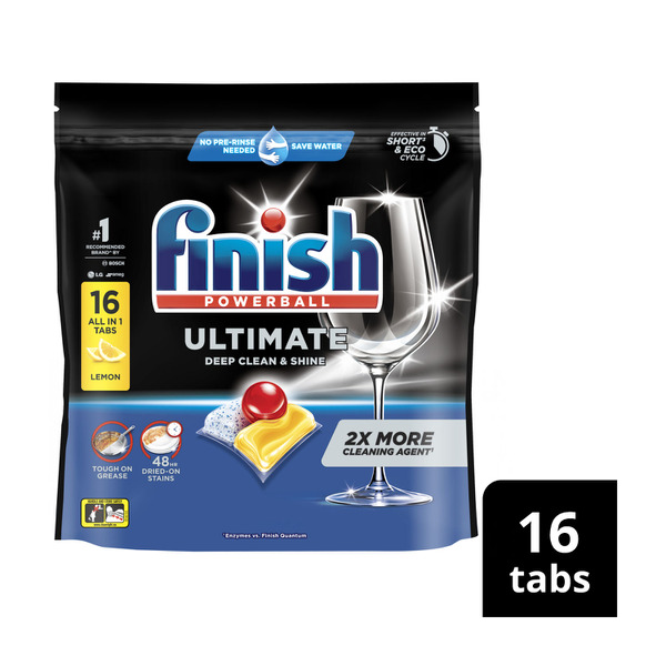 Finish Ultimate Pro Lemon Dishwash Tablets