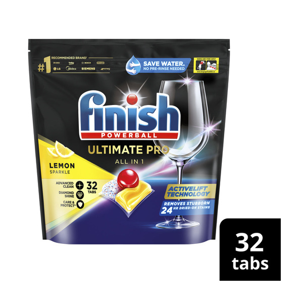 Finish Ultimate Pro Lemon Dishwash Tablets