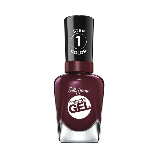 Buy Sally Hansen Miracle Gel Wine Stock Nail Polish 14.7mL | Coles