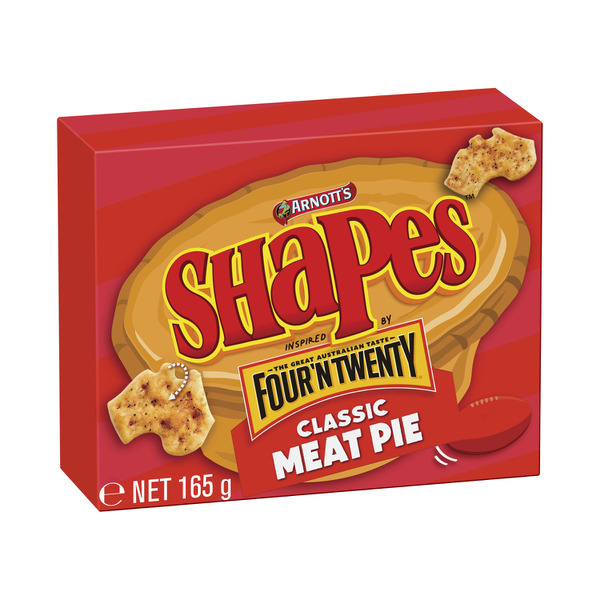 Arnotts Shapes Crackers Meat Pie