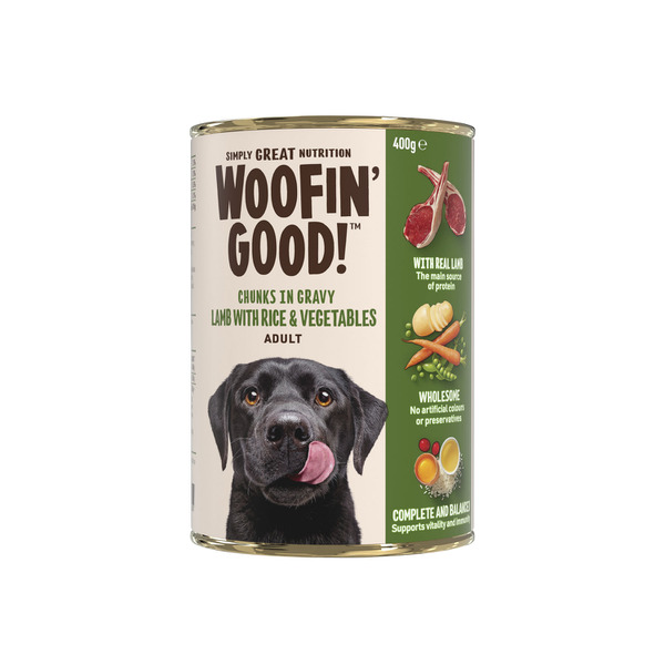 Chunks In Gravy Lamb Rice & Vegetables Dog Food