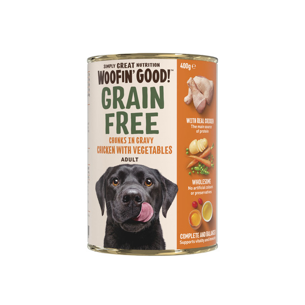 Grain free dog cheap food coles