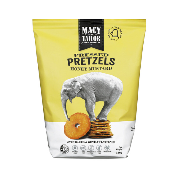 Pressed Pretzels Honey Mustard