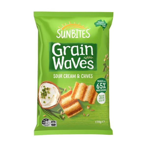 Grain Waves Chips Sour Cream & Chives