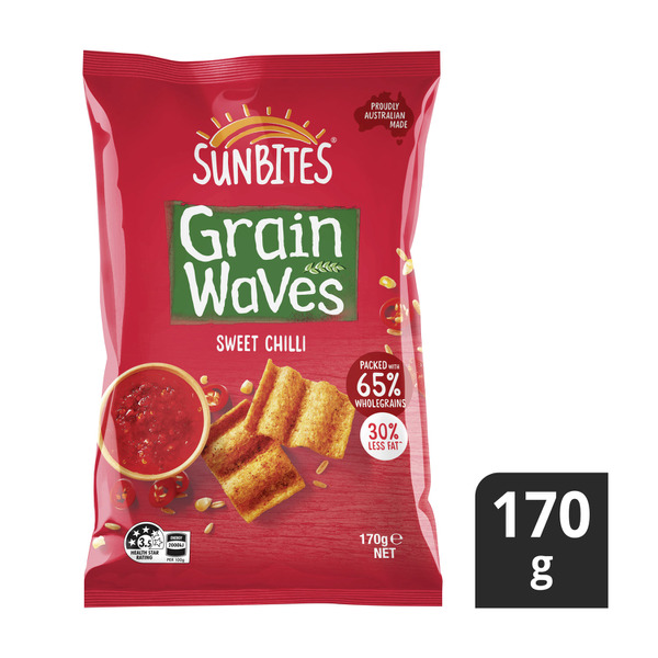 Sunbites Grain Waves Chips Sweet Chilli