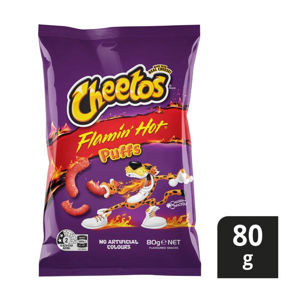 Buy Cheetos Puffs Flaming Hot 80g Coles