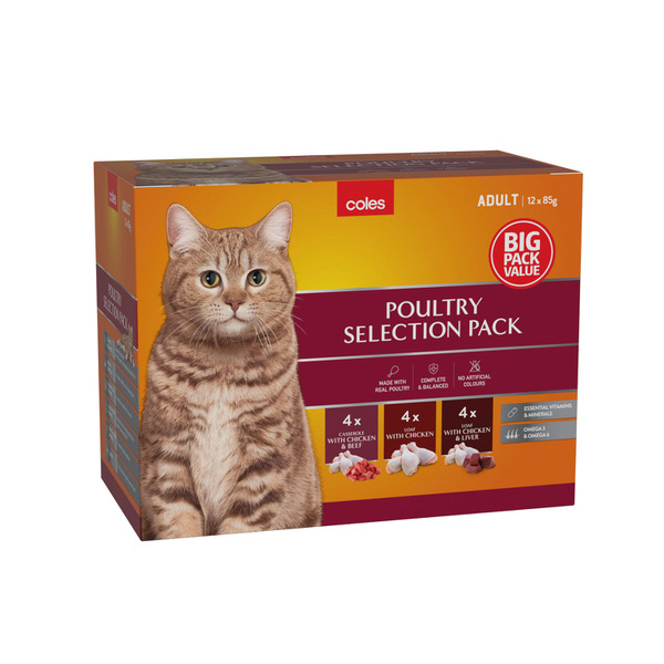 Coles sales cat biscuits