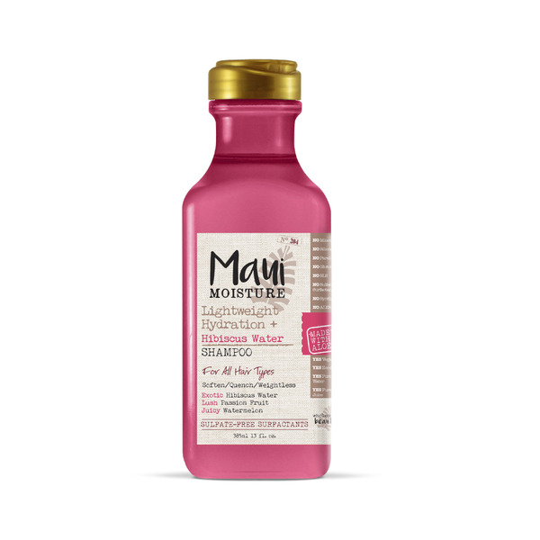 Maui Moisture Lightweight Hydration + Shine Hibiscus Water Shampoo For Thin & Fine Hair