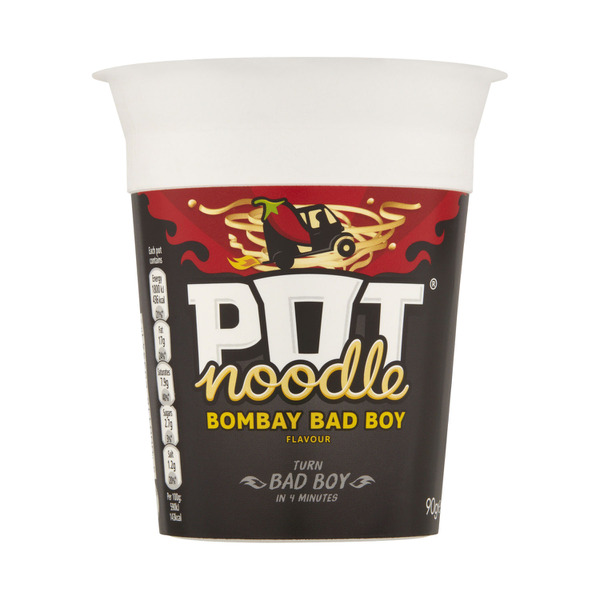 Buy Pot Noodles Bombay Bad Boy 90g | Coles