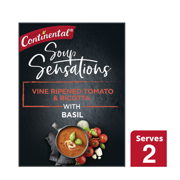 Continental Sensation Vine Ripened Tomato & Ricotta Soup Serves 2