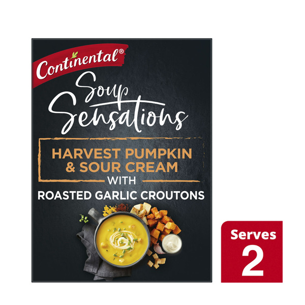 Continental Sensations Harvest Pumpkin & Sour Cream Soup Serves 2