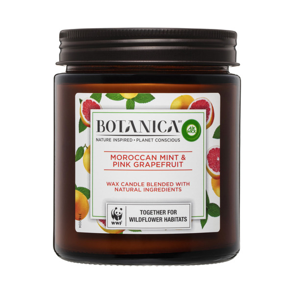 Botanica Moroccan Mint & Pink Grapefruit Candle