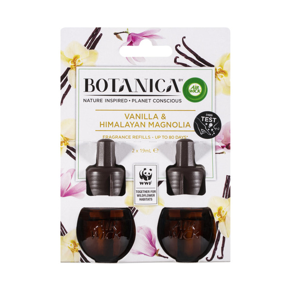 Botanica By Air Wick Fragrance Refills Vanilla & Himalayan Magnolia 2x19mL