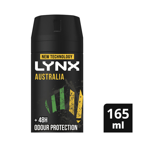 Lynx Aerosol Australia Deodorant | 165mL