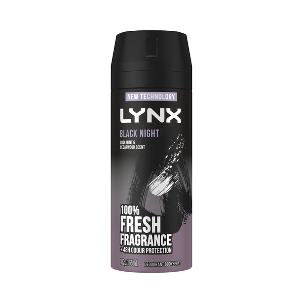 Lynx Aerosol Black Night Deodorant