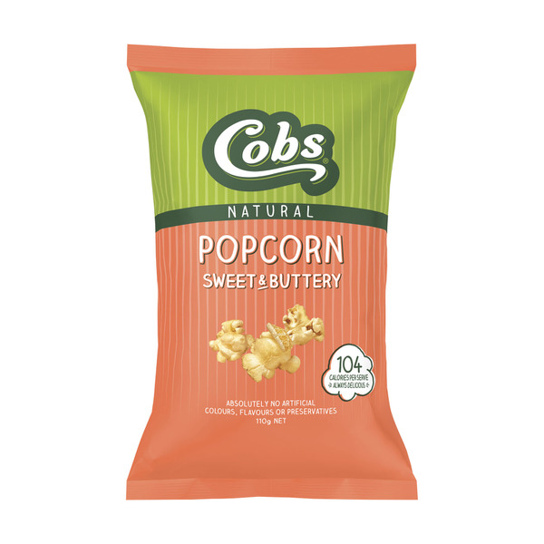 Cobs Natural Popcorn Sweet & Buttery