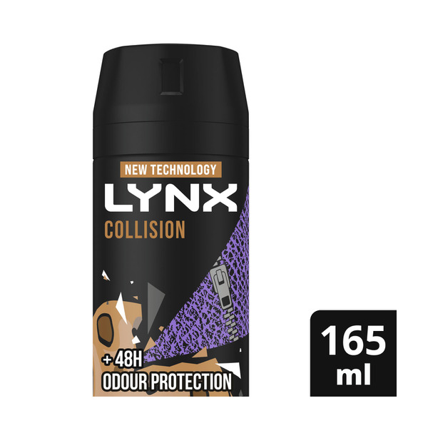 Lynx Collision Leather Cookies Aerosol Deodorant
