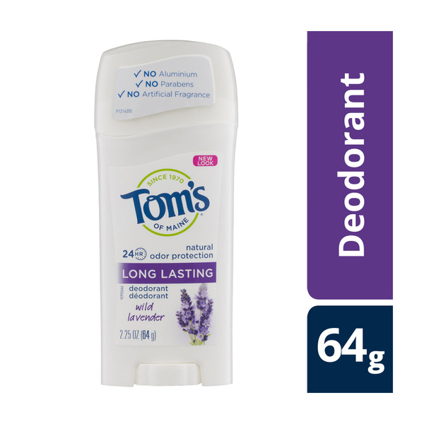 forbruge valg jorden Buy Tom's Long Lasting Lavender Deodorant 64g | Coles